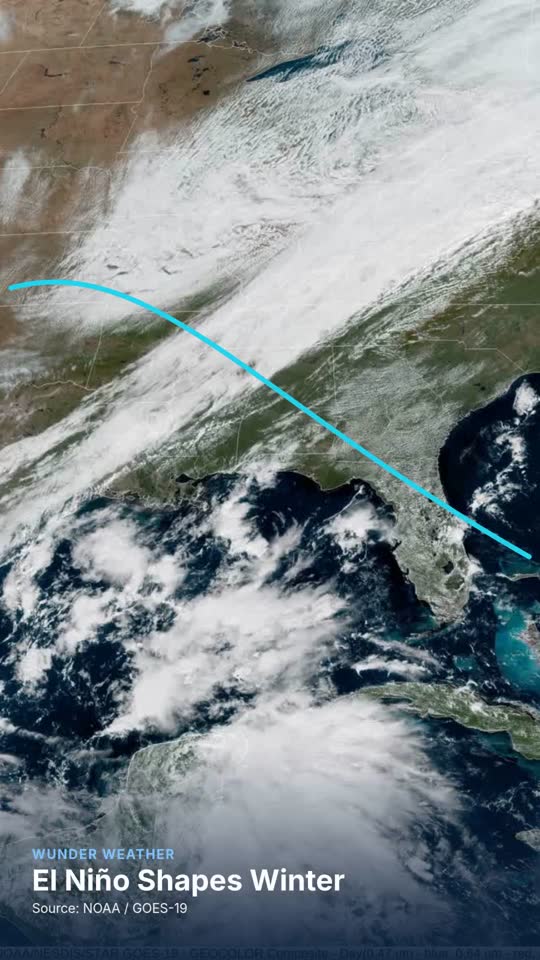 El Niño Shapes Winter